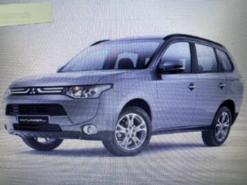 Outlander 2.0 Automático 2013/2014 Cinza com teto solar – Blindado Nível III-A Truffi