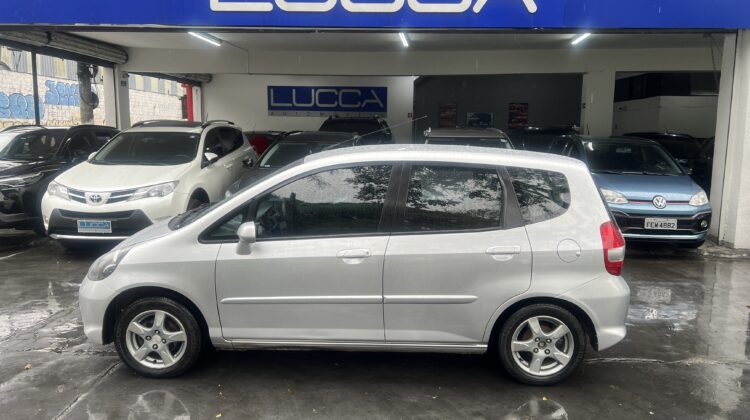 Fit LX 1.4 Automático 2007/2008 Prata Completo