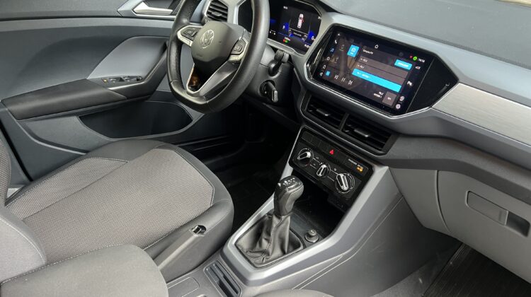 T-Cross 1.0 200 TSI Automático 2022/2022 Azul Flex Completo