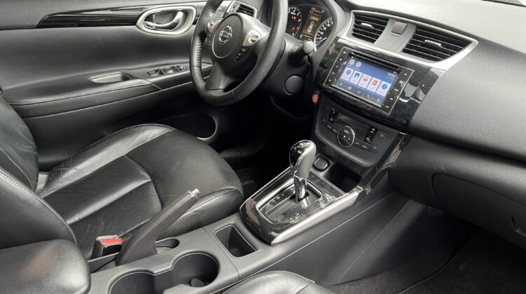 Sentra SL 2.0 Automático CVT 2018/2019 Prata Flex Top de Linha com Teto Solar