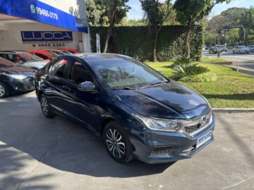 City Personal 1.5 Automático CVT 2019/2019 Azul Flex Completo