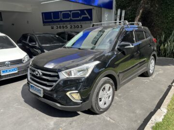 Creta Attitude 1.6 Automática 2021/2021 Preta Flex Completa