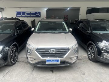 Creta Comfort 1.0 Turbo Automático 2022/2022 Prata Flex Completo