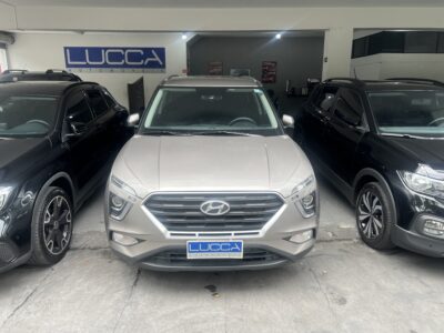 Creta Comfort 1.0 Turbo Automático 2022/2022 Prata Flex Completo