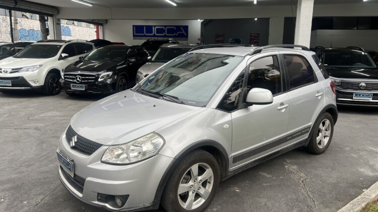 SX4 4WD 2.0 Automático 2011/2012 Prata Completo