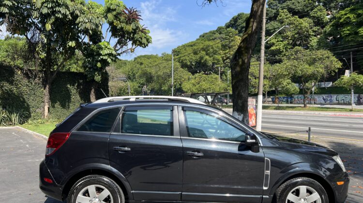 Captiva 3.0 V6 AWD Sport Automática 2012 Preta com teto solar – Blindada III-A
