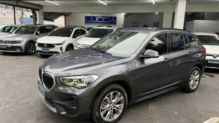 BMW X1 2.0 Turbo Activeflex Sdrive20i Automática 2020/2020 Cinza Completa