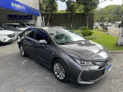 Corolla XEI 2.0 Automático 2022/2023 Cinza Flex Completo