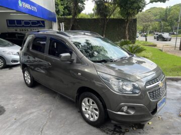 Spin LTZ 1.8 Automática 2013/2014 Cinza Flex – Top de Linha 7 lugares