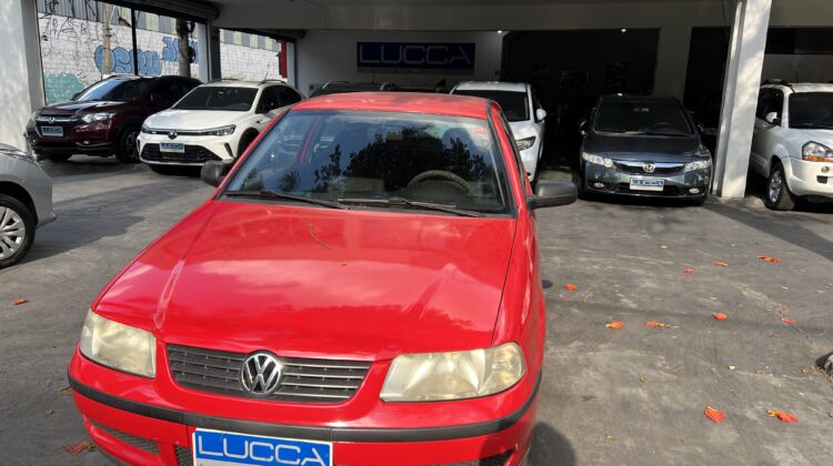 Gol 1.0 City 2004/2005 Vermelho