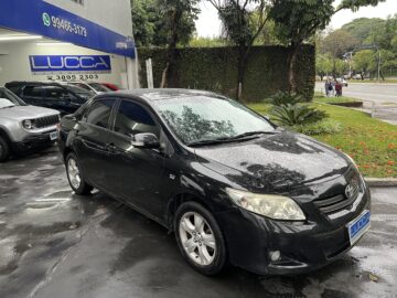 Corolla XEI 1.8 Automático 2010/2010 Preto Flex Completo