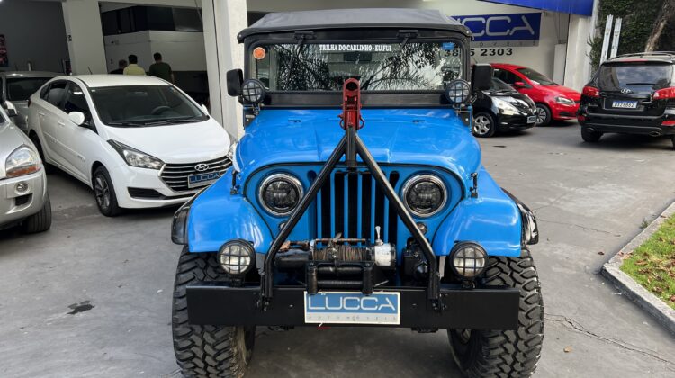 Willys Overland 2.6 6CC 4×4 1966 Azul Gasolina