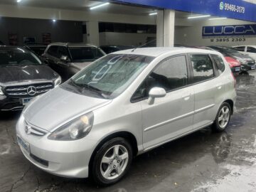 Fit LX 1.4 Automático 2007/2008 Prata Completo