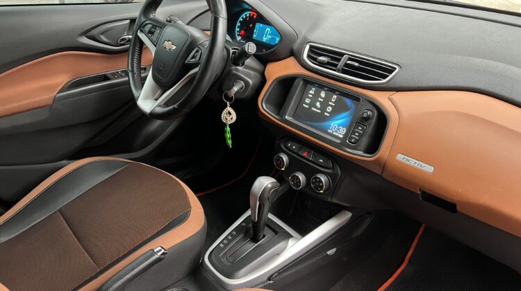 Onix Active 1.4 Automático 2018 Vermelho Flex Completo