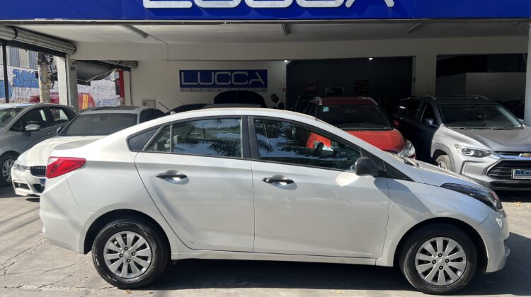 HB20S 1.0 Unique 2019 Prata Flex Completo