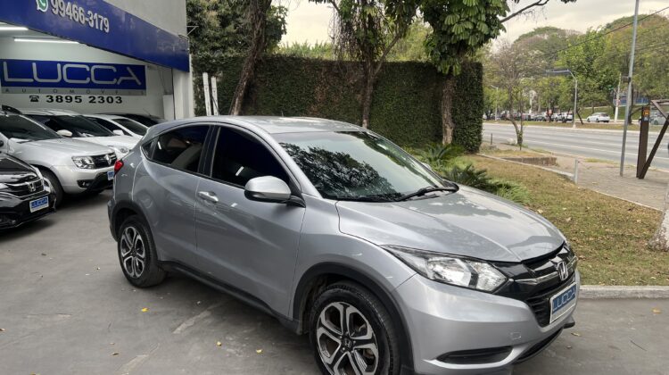 HR-V LX 1.8 Automática CVT 2017 Prata Flex Completa