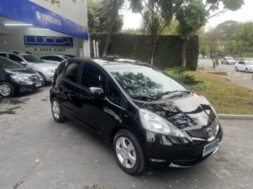 Fit LXL 1.4 Automático 2012 Preto Flex Completo