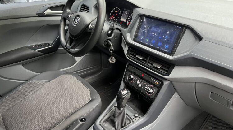 T-Cross Sense 1.0 TSI Automático 2021/2021 Prata Flex Completo