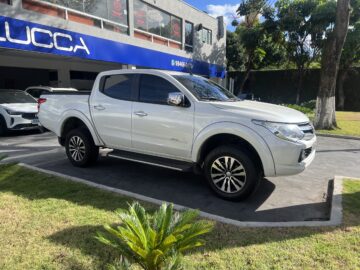 L200 Triton Sport HPE Top 2.4 Turbo Diesel Automática 2018/2018 Branca Completa