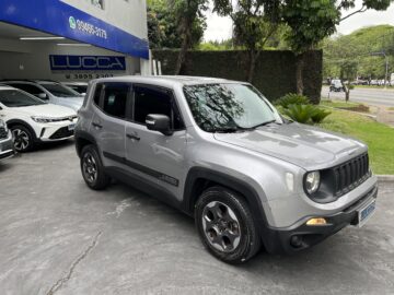 Renegade 1.8 Automática 2019 Cinza Flex Completa