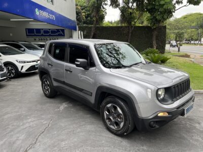 Renegade 1.8 Automática 2019 Cinza Flex Completa