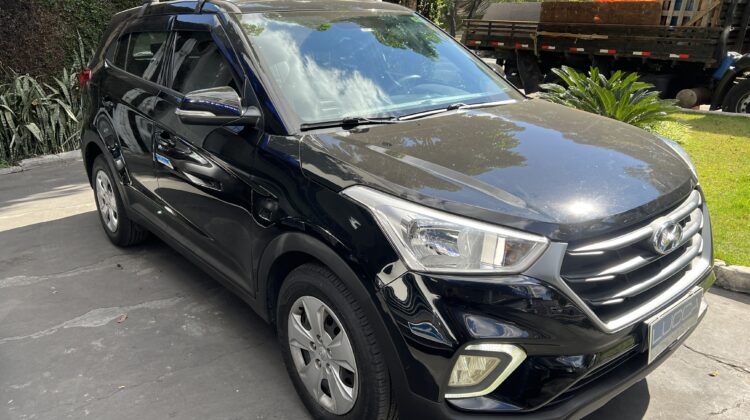Creta Attitude 1.6 Automática 2021/2021 Preta Flex Completa