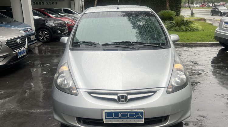 Fit LX 1.4 Automático 2007/2008 Prata Completo