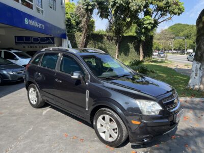 Captiva 3.0 V6 AWD Sport Automática 2012 Preta com teto solar – Blindada III-A