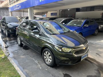 Onix 1.0 LT 2017 Cinza Flex Completo