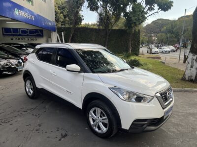 Kicks S 1.6 Automático CVT 2018 Branco Perolizado Flex Completo