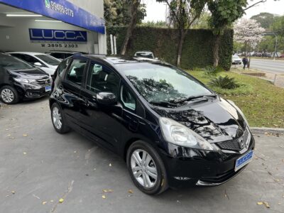 Fit EX 1.5 Automático 2010 Preto Flex Completo