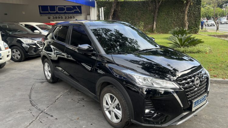 Kicks Active 1.6 Automático CVT 2024/2024 Preto Flex Completo
