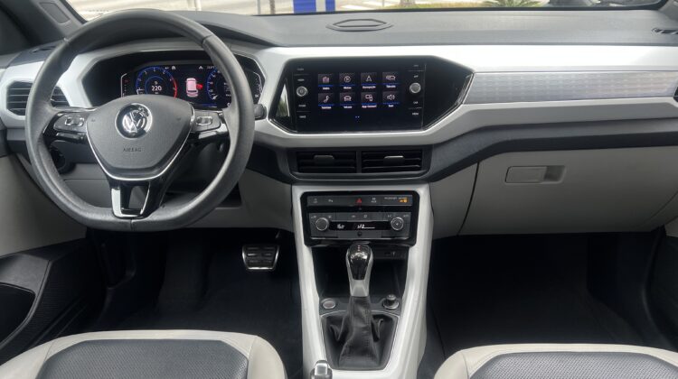 T-Cross Highline 1.4 TSI Automático 2020/2020 Cinza Flex – Blindado Nível III-A Carbon