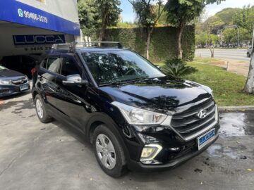 Creta Attitude 1.6 Automática 2021/2021 Preta Flex Completa
