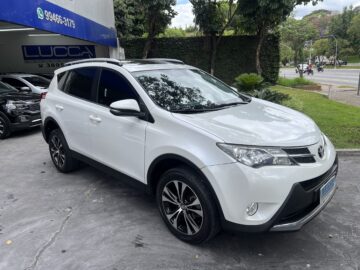Rav4 2.5 4×4 Automático 2014/2014 Branco com teto solar