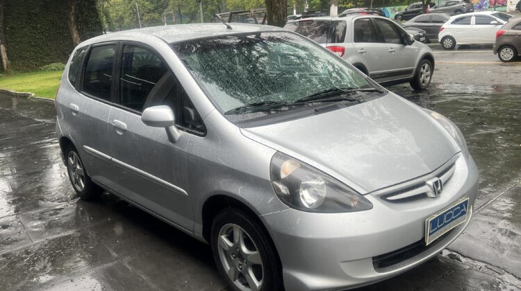 Fit LX 1.4 Automático 2007/2008 Prata Completo