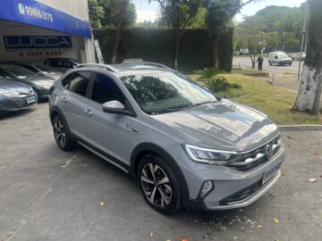 Nivus Highline 1.0 TSI Automático 2022 Cinza Flex – Top de Linha