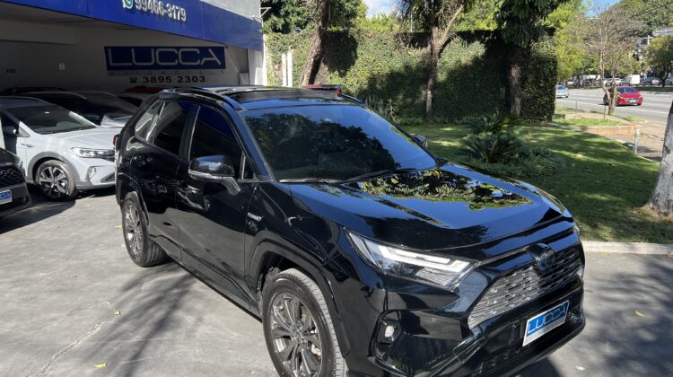 RAV4 SX Hibrida 2.5 AWD Automática 2022 Preto com teto solar
