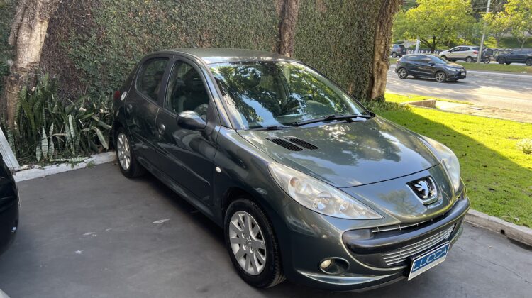 207 XS 1.6 2010 Cinza Flex Completo