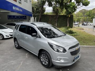 Spin Advantage 1.8 Automática 2018 Prata Flex Completa