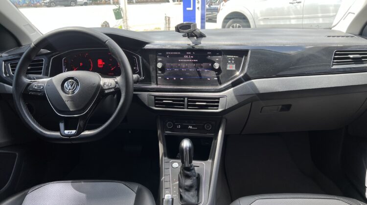 Polo Highline 1.0 Turbo Automático 2019/2019 Cinza Flex Completo