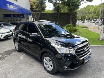 Creta Attitude 1.6 Automática 2021 Preta Flex Completa