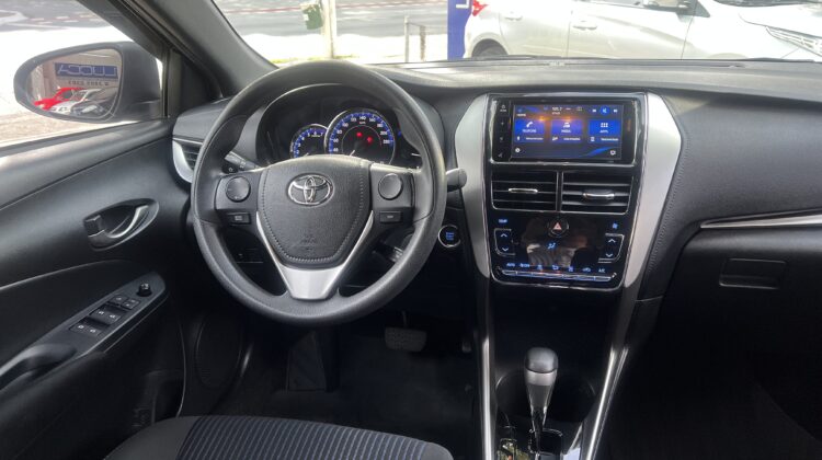 Yaris XL Plus Tech Hatch 1.3 Automático 2019/2019 Preto Flex Completo