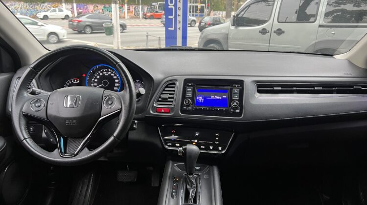 HR-V EXL 1.8 AUTOMÁTICA CVT 2016/2016 PRATA FLEX – TOP DE LINHA