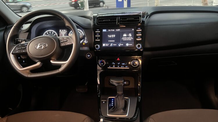 Creta Limited 1.0 Turbo Automática 2021/2022 Prata Flex Completa
