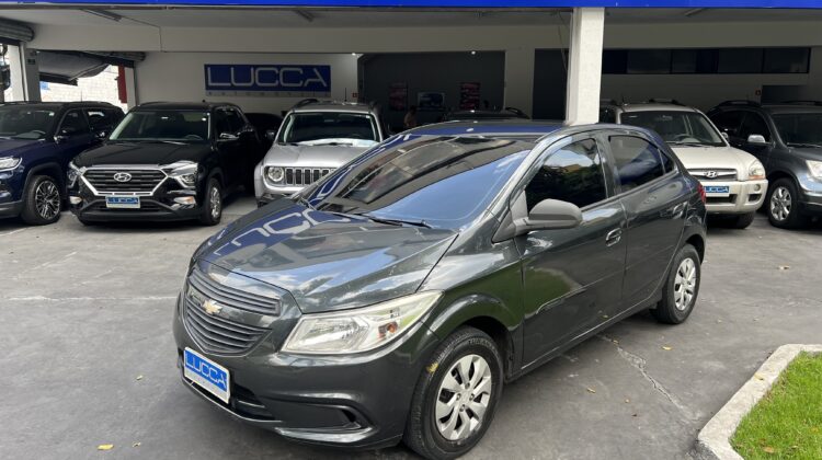 Onix 1.0 LS 2016 Cinza Flex Completo