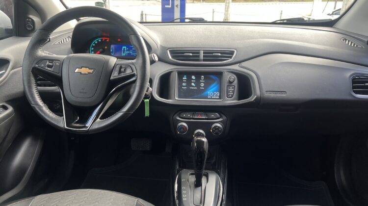 Onix LTZ 1.4 Automático 2018 Prata Flex Completo