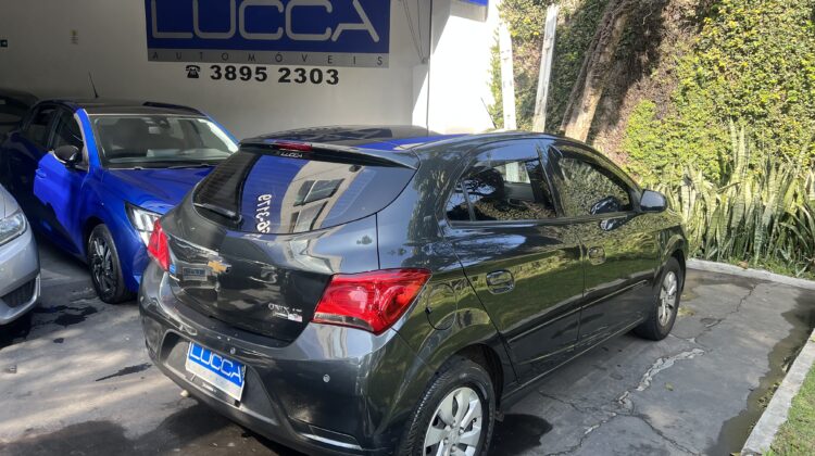 Onix 1.0 LT 2017 Cinza Flex Completo