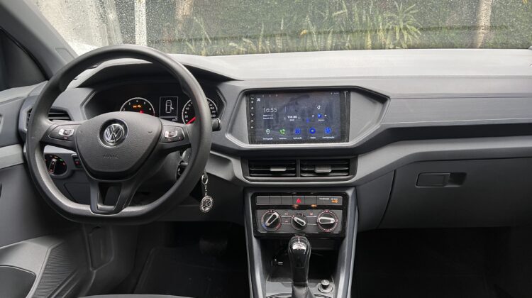 T-Cross Sense 1.0 TSI Automático 2021/2021 Prata Flex Completo