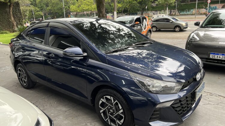 HB20S 1.0 Comfort 2022/2023 Azul Flex Completo